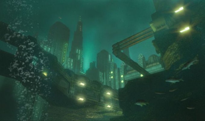 Удивительные иллюзии по мотивам игры BioShock (12 фото)