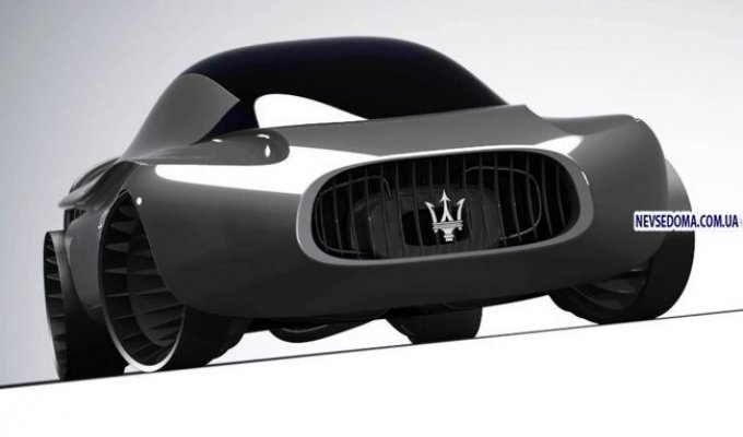 Украинский дизайнер представил концепт Maserati Quattroporte 2030 (12 фото)