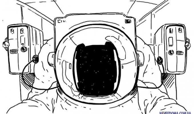 Как всё устроено: Полёт в космос (3 картинки + текст)