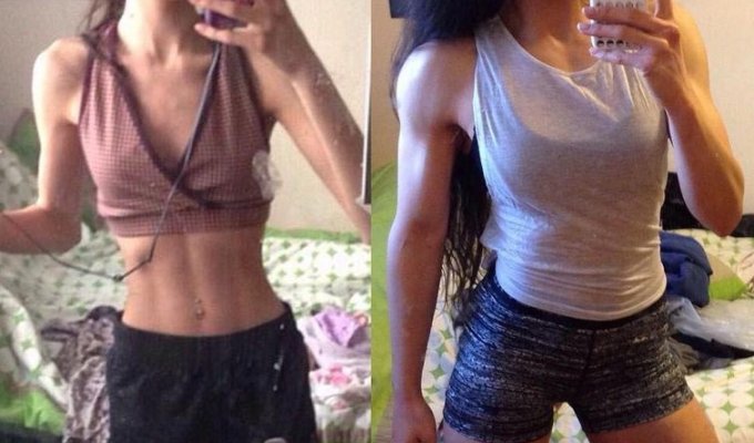 После нескольких лет страданий от анорексии, девушка смогла накачать мышцы и сейчас выглядит сногсшибательно (13 фото)