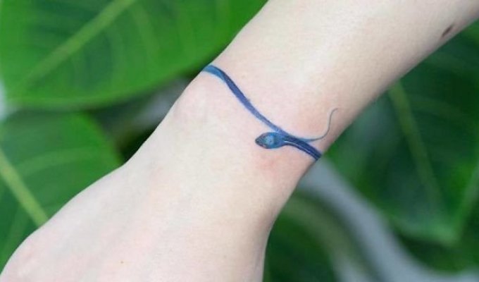 Эта корейская художница делает татуировки змей как никто другой (25 фото)