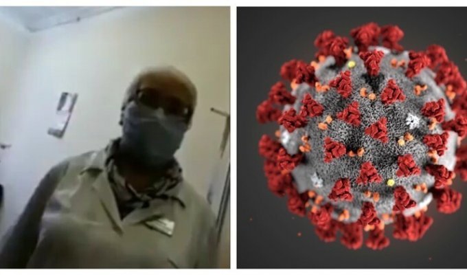 В российской больнице медперсонал заразился коронавирусом, но продолжает работать (2 фото + 1 видео)