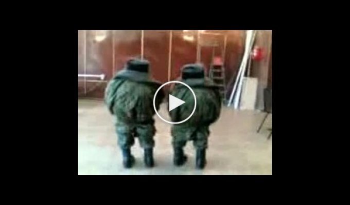Русская армия, солдаты опять отжигают