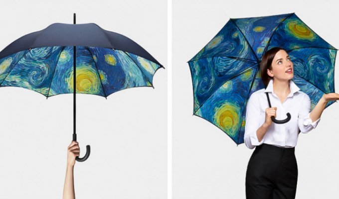 15 крутых зонтов, с которыми можно влюбиться в непогоду (16 фото)