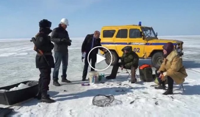 Виталий Наливкин запретил выход на лед