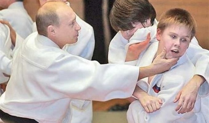 Владимир Путин и дети (10 фото)