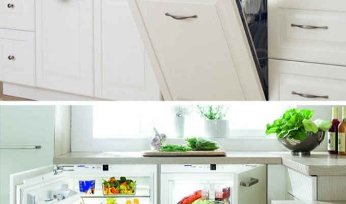 10 способов обустроить маленькую кухню так, чтобы забыть о ее размере (10 фото)