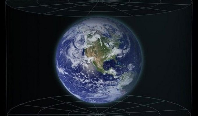 Размер нашей планеты во Вселенной (8 фото)