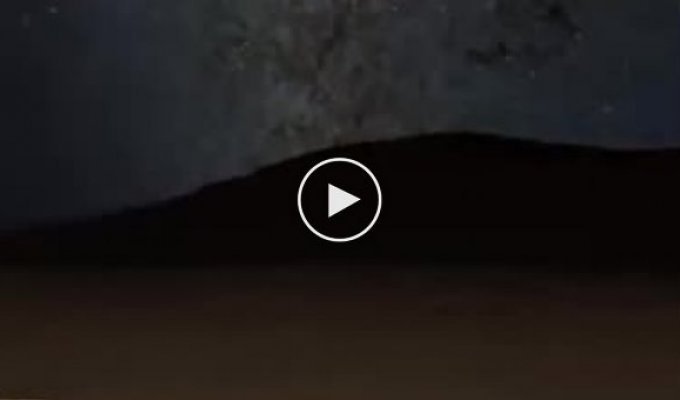 Ночное фото из марсохода