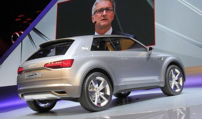 Компания Audi представила новый кроссовер Crosslane Coupe Concept (68 фото + видео)