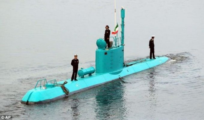 Подводный флот Ирана (4 фото)