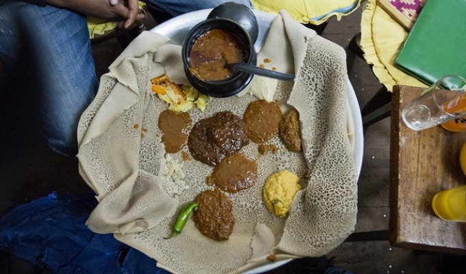 Как и что едят в Эфиопии? (5 фото)