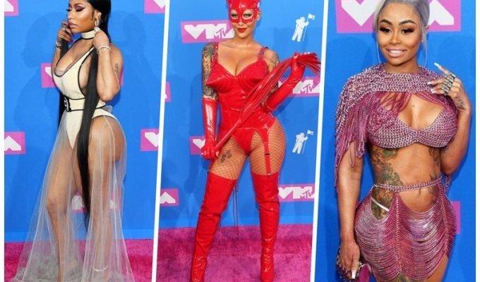 "Какая жесть!": поклонники в шоке от самых безобразных нарядов знаменитостей на премии MTV-2018 (15 фото)