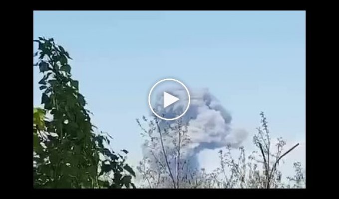 Взрыв в Чернобаевке был мощный, аж окна задрожали