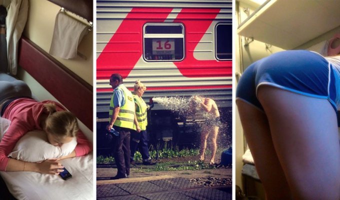 Плацкартная романтика: вот почему люди предпочитают поезда самолетам (29 фото)