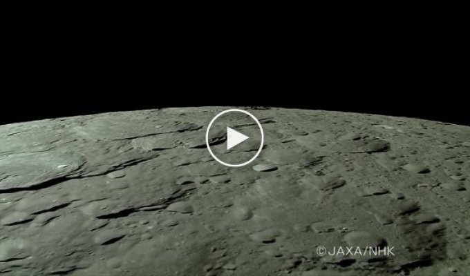 Восход Земли над Луной благодаря съемке аппарата Кагуя