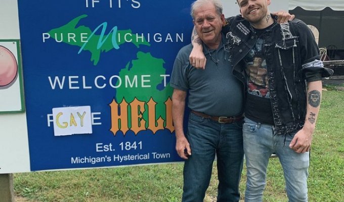 В США блогер выкупил городок с говорящим названием "Hell" и переименовал его в "Gay Hell"
