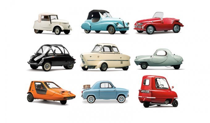 20 самых смешных малюсеньких автомобилей в мире (22 фото)