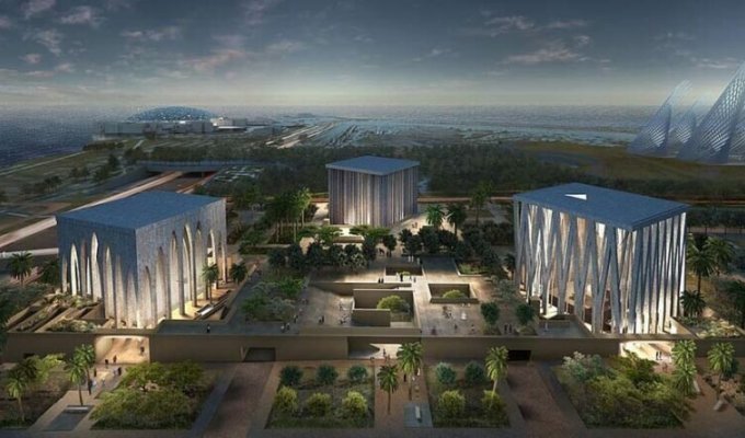 Три в одном: В Абу-Даби планируют построить рядом мечеть, церковь и синагогу (9 фото)