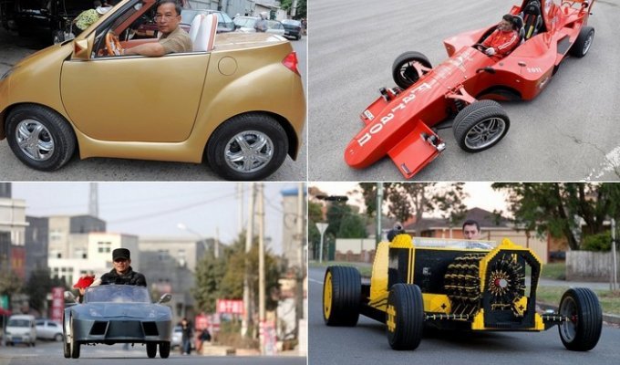 Своими руками: 10 самых необычных самодельных автомобилей (20 фото)