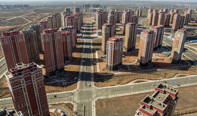 Мертвые города – зачем в Китае строят города-призраки (5 фото)