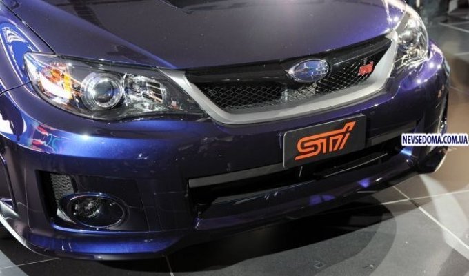 Рекламное видео самой быстрой Subaru WRX STi (6 фото + видео)