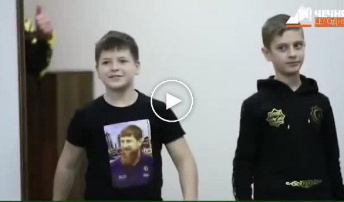 Дети Кадырова ответили казахстанскому мальчику, бросившему им вызов