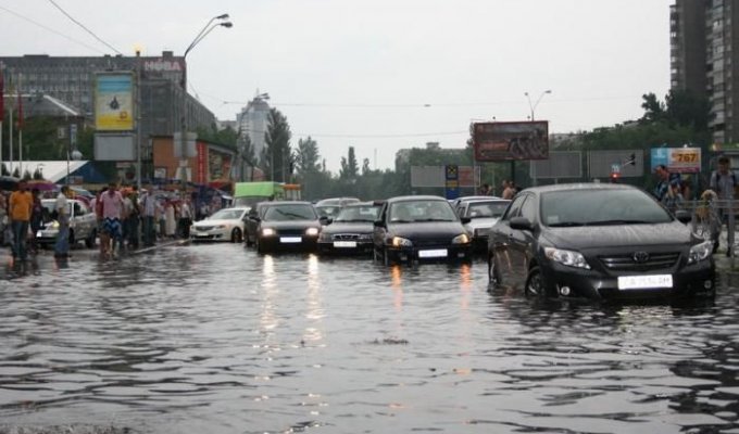 Затопленый Киев (30 фотографий)