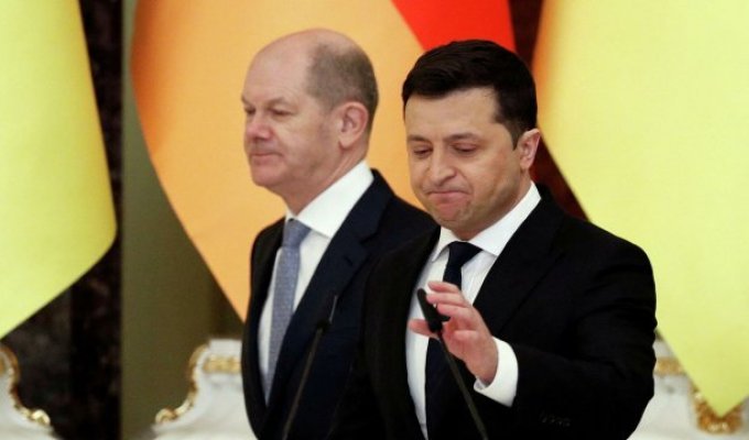 Немецкий канцлер Олаф Шольц и президент Украины Владимир Зеленский встретились. Главное