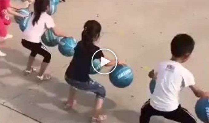 Физкультура в школах Китая