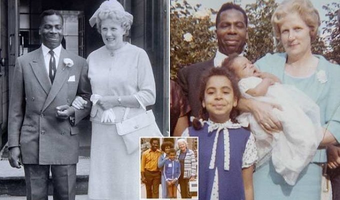 Любовь сильнее предрассудков: история мигранта из Вест-Индии и белой девушки из Великобритании (13 фото)
