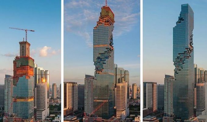 Самый высокий небоскрёб в Таиланде (8 фото)