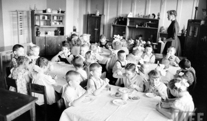 Детский сад в СССР в 1960-ых годах (72 фото)
