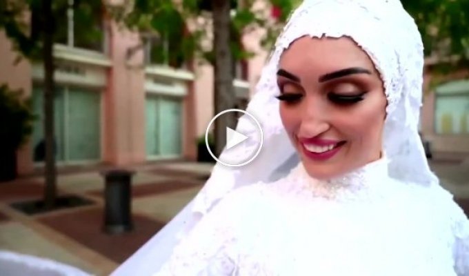 Взрыв в Бейруте прервал свадебную церемонию