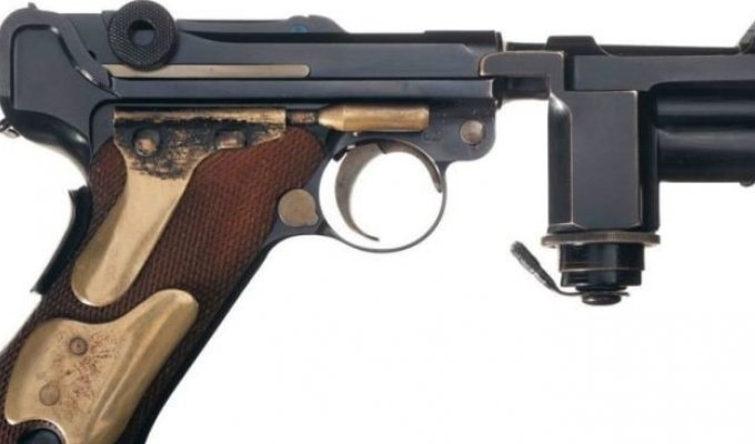Уникальный немецкий пистолет (6 фото)