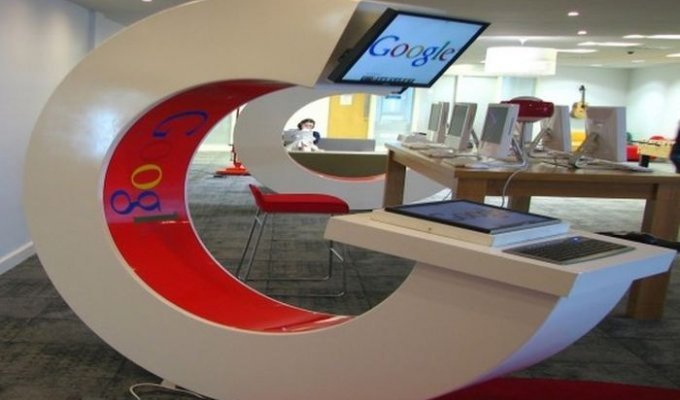 Работа в офисах Google (13 фото)