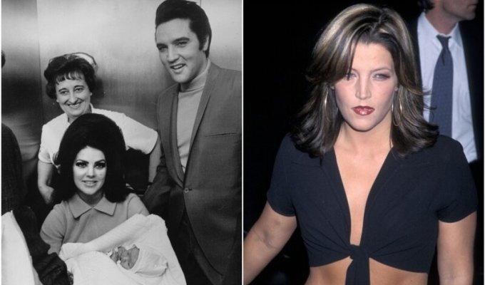 Как менялась дочь Элвиса Пресли с годами (12 фото)