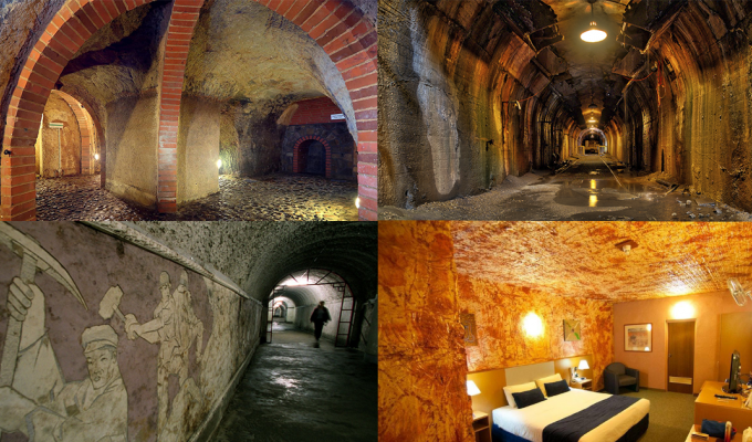 Уйти в подполье: Самые необычные города в мире (30 фото)