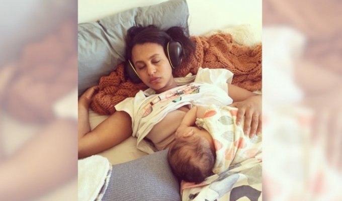 Молодая мама выложила фотографию с малышом в Instagram. Вскоре стало ясно, что она серьёзно больна (7 фото)