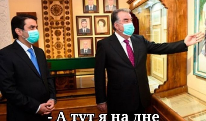 Президент Таджикистана открыл музей имени самого себя (1 фото)