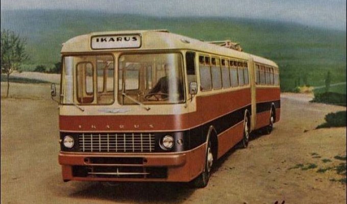 Советский общественный транспорт (26 фото)