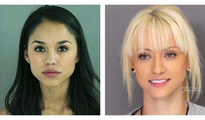 Преступницы-модели: коллекция фотографий симпатичных девушек после ареста (17 фото)