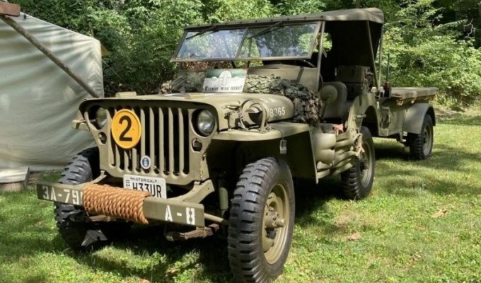 Реэкспортный Willys МВ 1944 года из Европы: машина американского ветерана (22 фото + 2 видео)