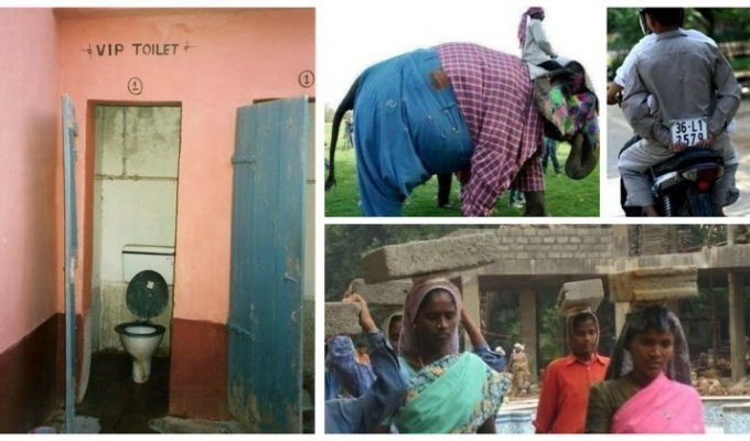 Забавные моменты, с которыми можно столкнуться только в Индии (27 фото)