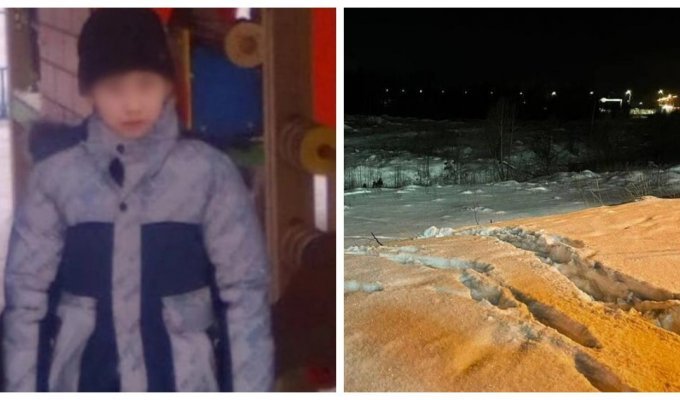 11-летний мальчик замерз на улице в Подмосковье (3 фото + 1 видео)