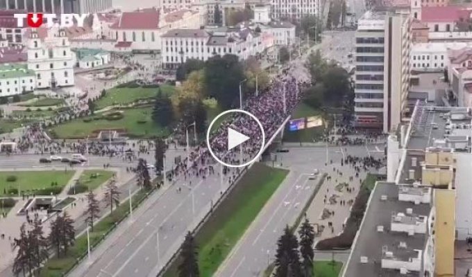 Общенациональная забастовка в Белоруссии