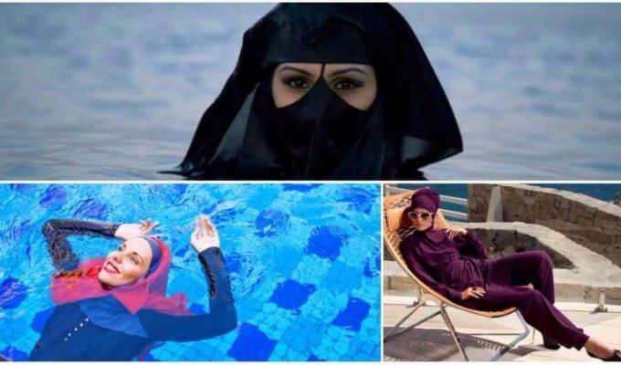 «Закрытый» пляжный сезон: почему запрещено плавать в религиозных купальниках? (12 фото)