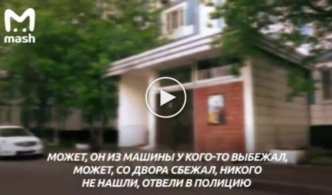 В Москве двухлетний мальчик сбежал из дома босиком и потерялся