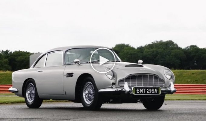 Aston Martin выпустил машину как у Джеймса Бонда в «Голдфингер»
