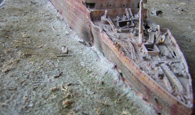 Диорама гибели Титаника (12 фото)